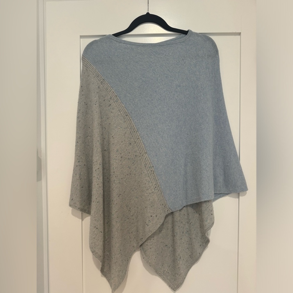 Cashmere poncho